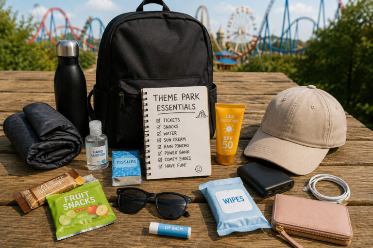 What to bring to a theme park